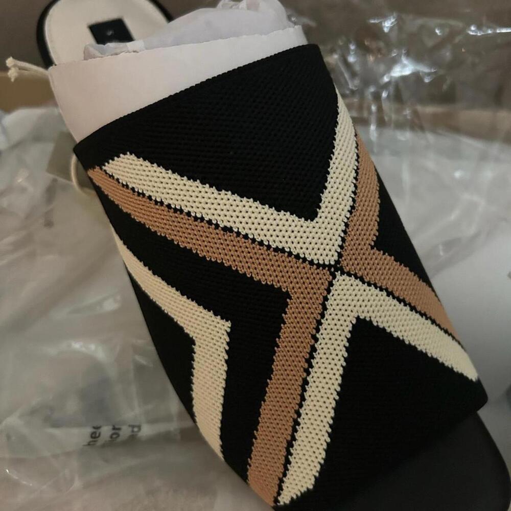 Sanctuary SA-Ruby Eco Knit Heeled Mules – Size 9M – BNIB